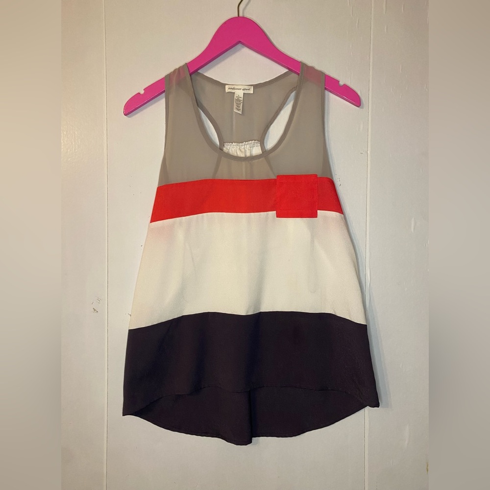 Ambiance Apparel Racerback Top L